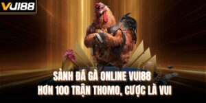 Sảnh Đá Gà Online Vui88 - Hơn 100 Trận Thomo, Cược Là Vui